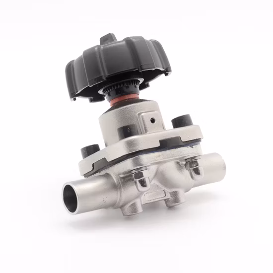 Pneumatic Diaphram Valve in Weld/Clamp/Thread